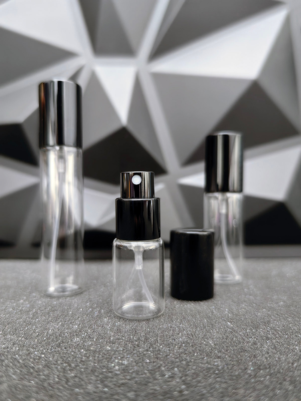 Флакон 6 мл в сравнении с моделями на 16 и 11 мл