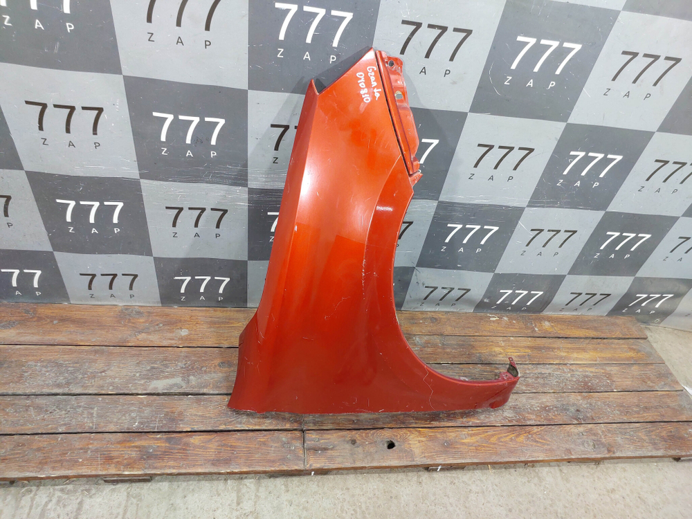 Крыло переднее правое LADA Granta 18-нв Б/У Оригинал 8450104274