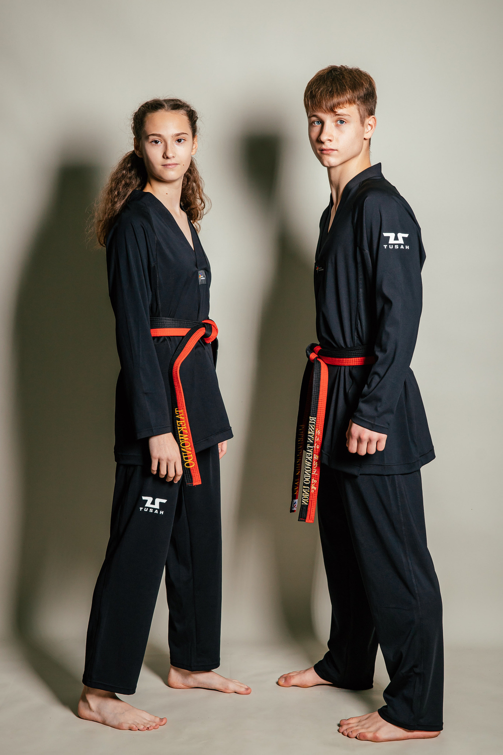 Добок WT Tusah Evo Uniform Male Dan черный