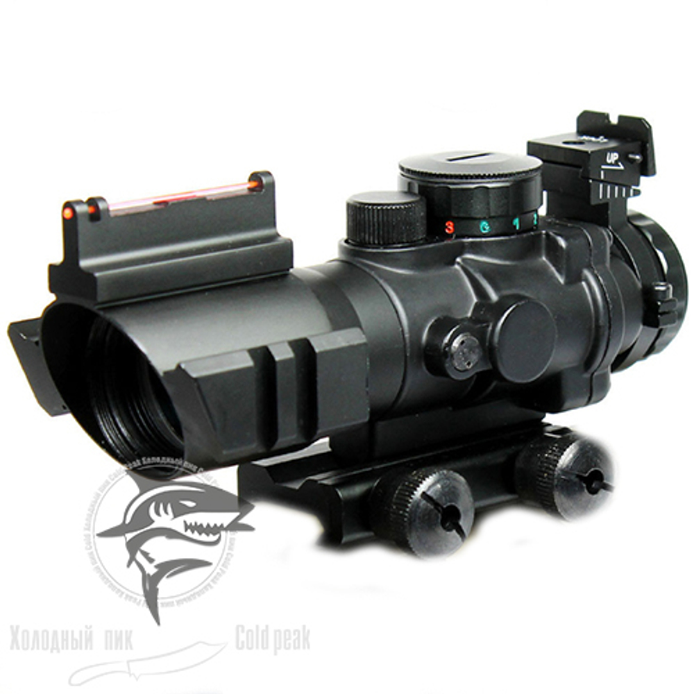 Оптический комплекс 4х32 (Призматический прицел) с подсветкой