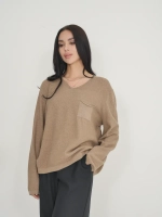 Кофта вязанная тонкая американка 9931КК