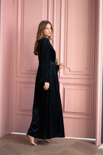 ХАЛАТ МАКСИ ВЕЛЮРОВЫЙ