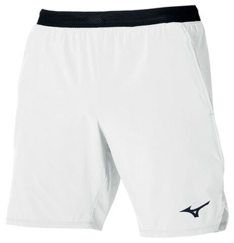 Мужские теннисные шорты Mizuno Laser - белый