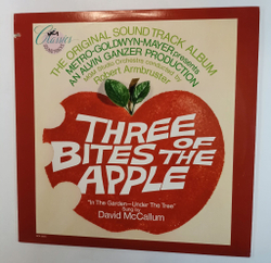 Винтажная виниловая пластинка LP MGM Studio Orchestra Conducted By Robert Armbruster Three Bites Of The Apple (USA 1986)