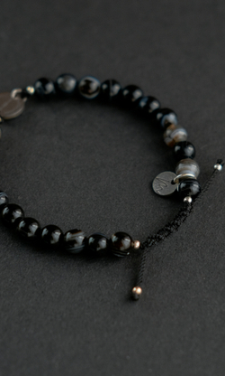 Браслет "Memo about Health" шамбала из агата