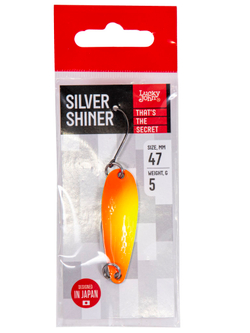 Блесна Lucky John Silver Shiner 47 мм, 5 г, цвет 006