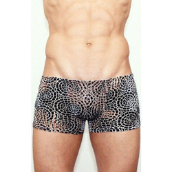 Мужские трусы боксеры леопардовые под велюр Romeo Rossi Boxer RR00229