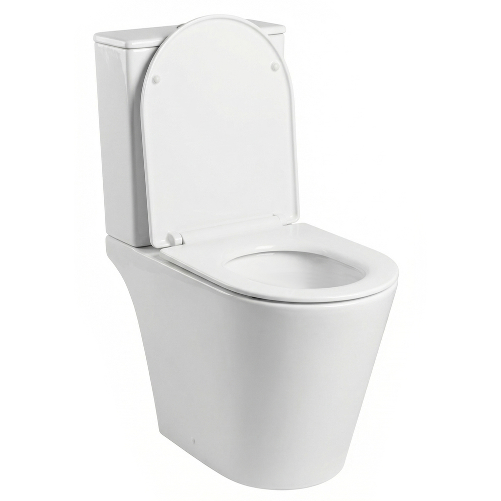 Унитаз-компакт безободковый WAVE НОРД/NORD Торнадо 3.0,гор,ниж,2-кн.арм,сид.дюро,м/л,быстр