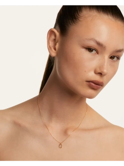 Колье женское PDPaola Мини-Буква Z серебро 925 пробы покрытое золотом 750 пробы CO01-537-U