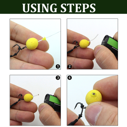 Стопор для бойлов GC G.Carp Floss Caps (24шт) прозрачный