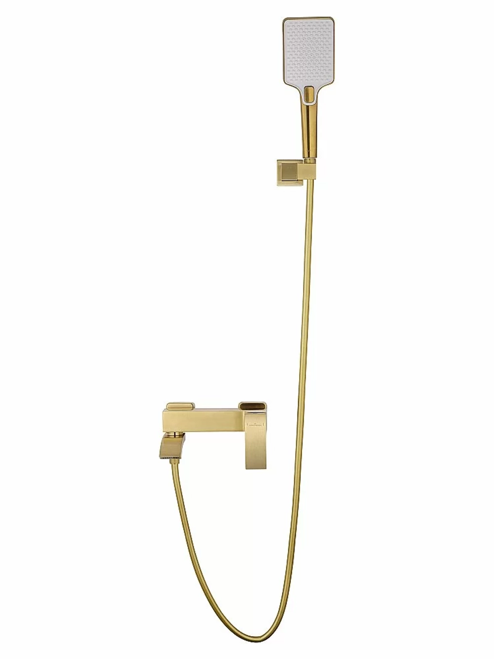 Смеситель для ванны с душем WONZON & WOGHAND FIT WW-88639009-BG брашированное золото