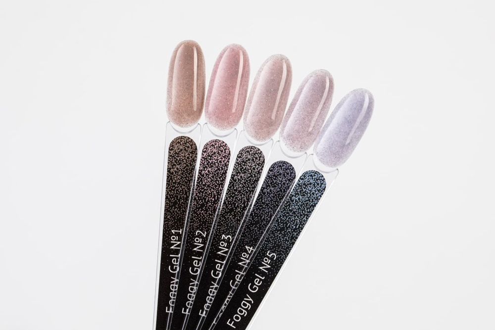 Monami Гель Foggy Gel 01 для моделирования ногтей светоотражающий, 15 гр