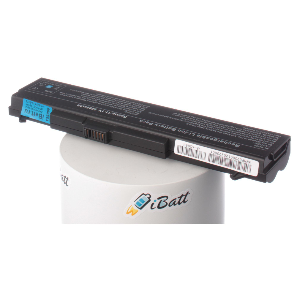 Аккумулятор iBatt 5200mAh, для R405 LM50 LE50 LM40 LM60 LW40 P1 Express Dual LW75 Pro LS45 LW65 S1 LS55 T1 LW60