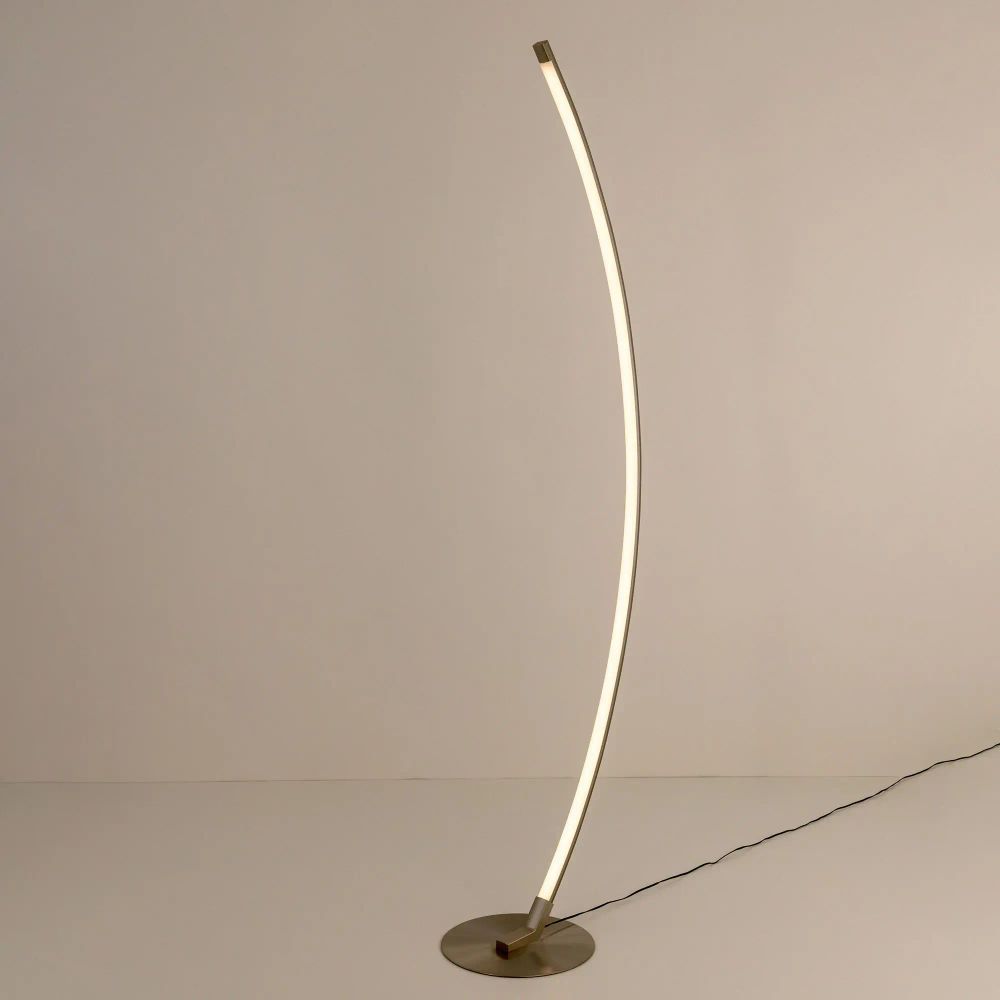 Citilux Руди CL804031 LED Торшер с диммером Матовый Хром