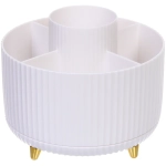 Органайзер для хранения «ПИАНОНО», цвет белый, поворот 360, 14*15см (коробка)