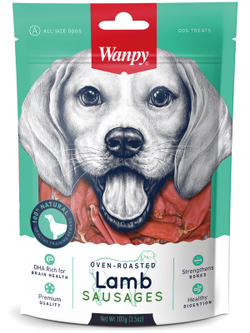 Wanpy Dog сосиски из мяса ягненка 100 г