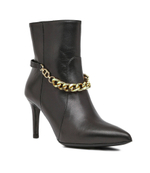 Кожаные ботильоны TWINSET - черный(222TCT01G)