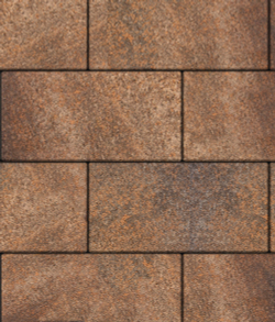 Тротуарная плитка ВЫБОР, форма Прямоугольник 600*300, h=60мм