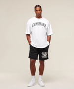 Шорты GYMSHARK Double Bicep Shorts Black