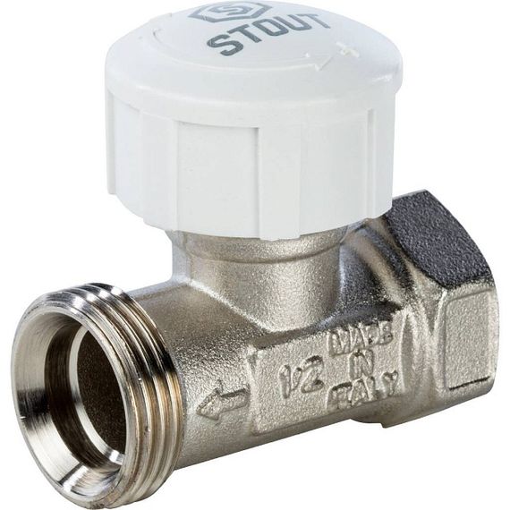 Клапан термостатический STOUT ВР-НР 1/2" прямой 28393