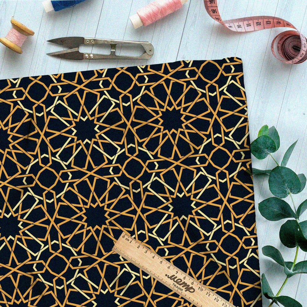 Ткань флис бронзовый калейдоскоп из проволоки