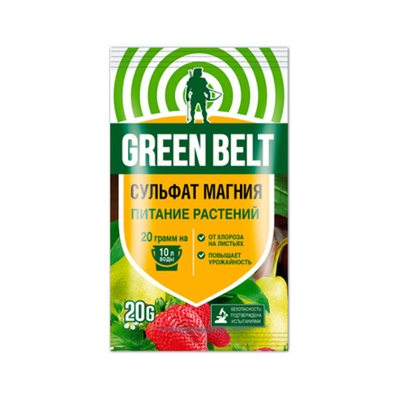 Удобрение Green Belt Сульфат магния, 20 г