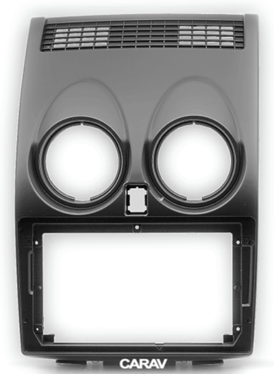 РАМКА NISSAN Qashkai 07-14 9" черная CARAV 22-241