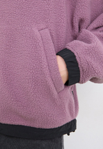 Carhartt WIP Флисовая куртка - Фиолетовый