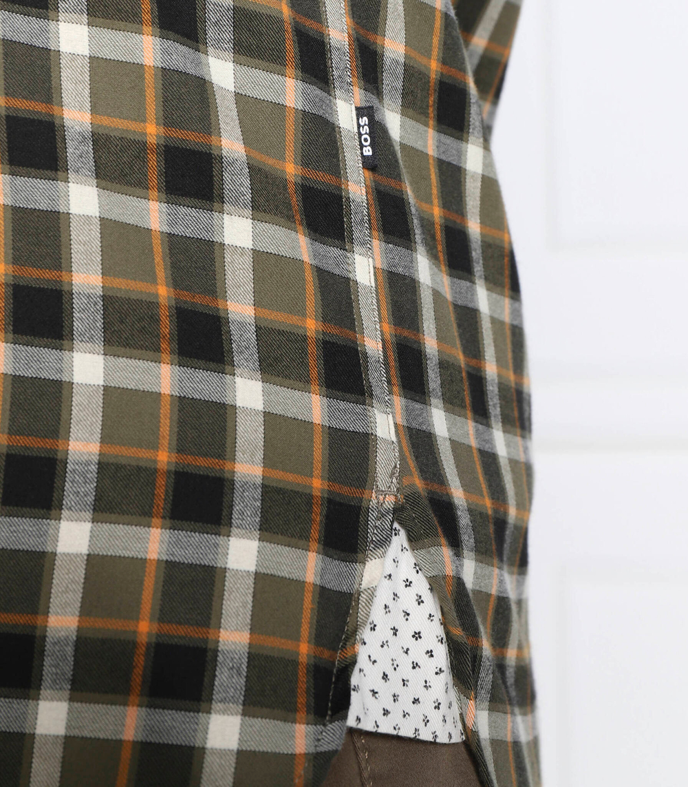 рубашка liam_53f BOSS BLACK - зеленый(50477829)