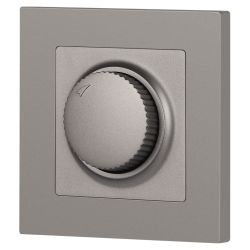 Светорегулятор Intro Accent 6-401-09 поворотный, 600Вт 230В, IP20, СУ, титан | Intro