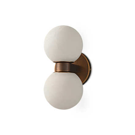 Wall design lamp Dual Globe by Allied Maker