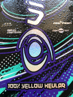 Ракетка Precision K 2.4 Vision 2.4 с нанесением Rotor