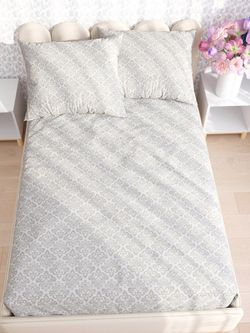 Постельное белье "Classic" 1,5-сп   наволочка 50х70 1шт Простынь  150х215 см  Пододеяльник 145х215 см  Сказка сатин