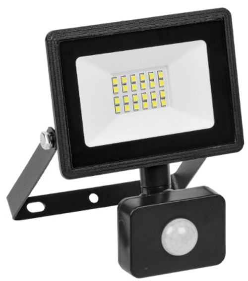 Прожектор светодиодный 30Вт ИЭК с датчиком движения СДО 06-30Д LED 6500К IP54 черный