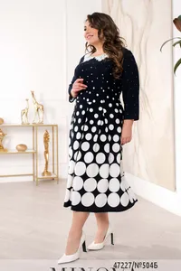 Платье 504Б-Синий Minova