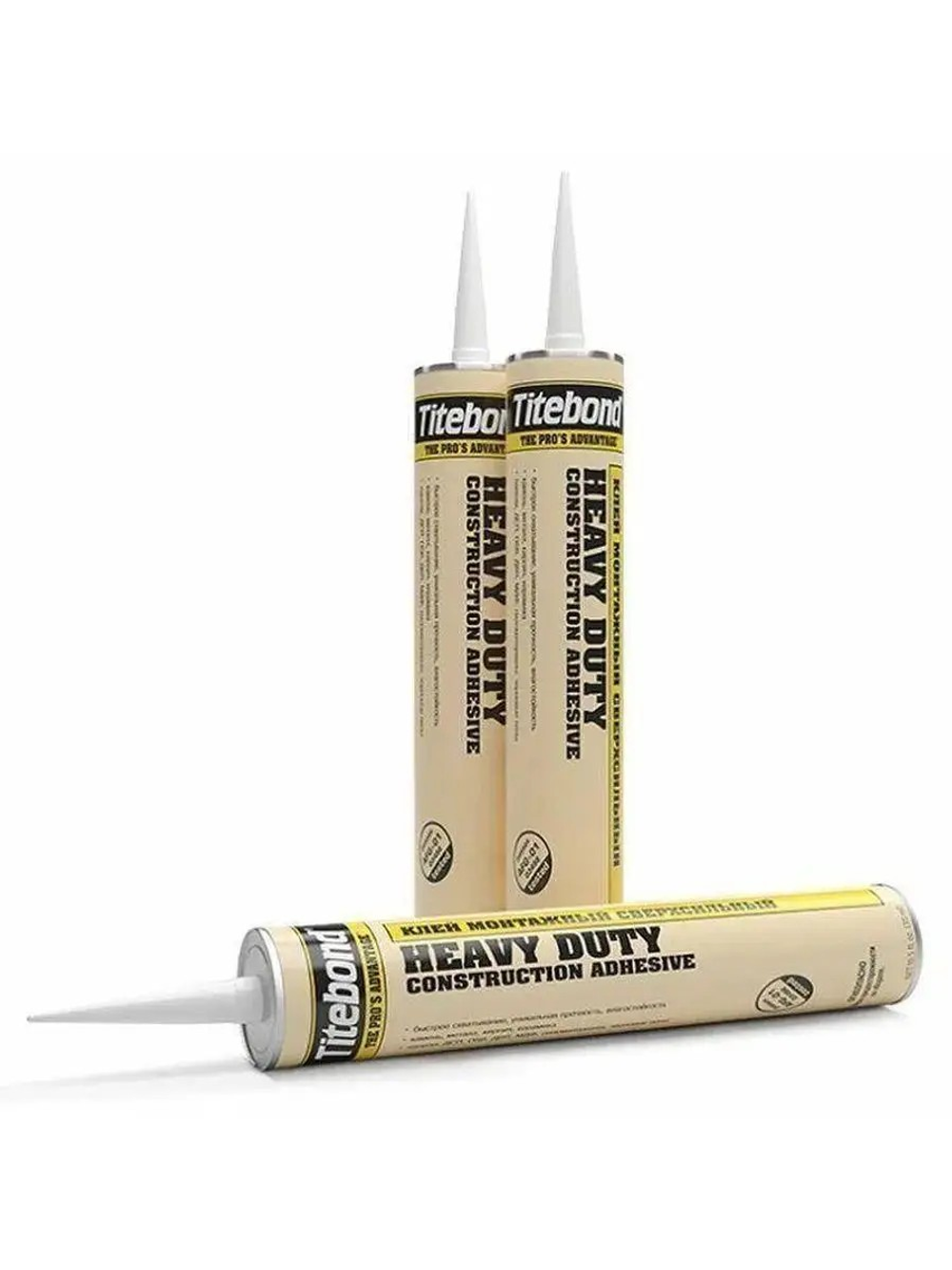 Монтажный клей жидкие гвозди Titebond 296 мл бежевый