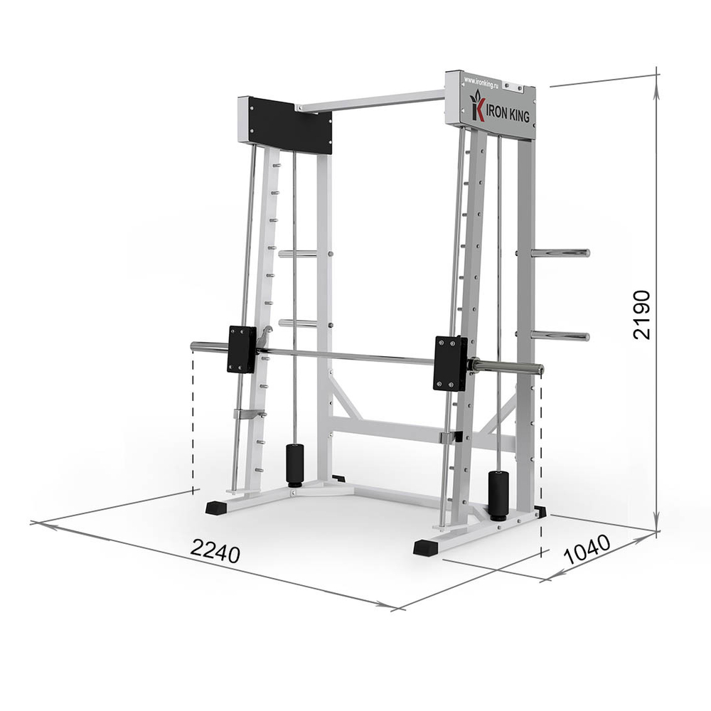 Машина Смитта с противовесом Черный