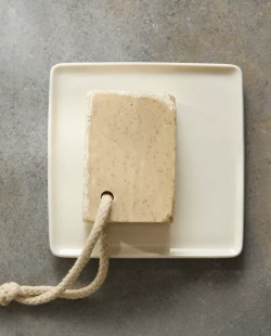 ZARA HOME МЫЛЬНИЦА ДЛЯ ВАННОЙ ИЗ КЕРАМИКИ, БЕЛЫЙ