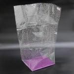 Пакет на жестком дне, рисунок «мошка» (дно 40*28; выс.86см)