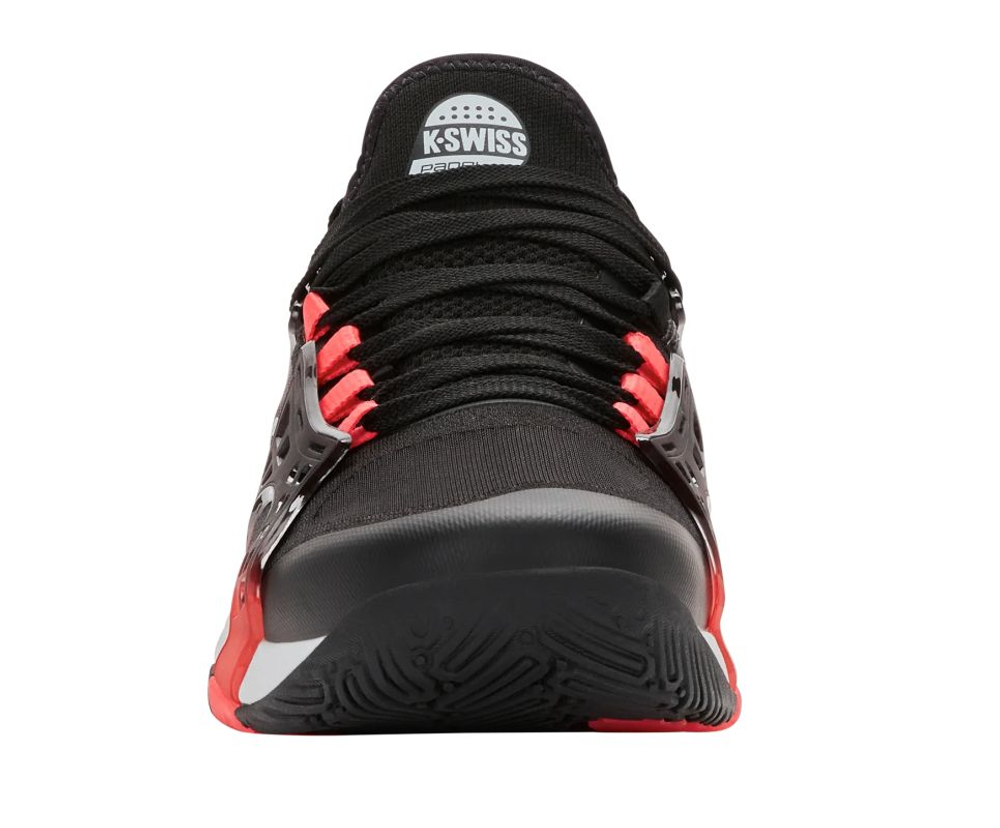 Мужские кроссовки для Падел K-Swiss K-Frame Padel - black/micro chip/neon lava