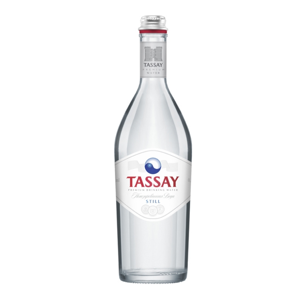 Вода Tassay негазированная, Glass 0,75 л.