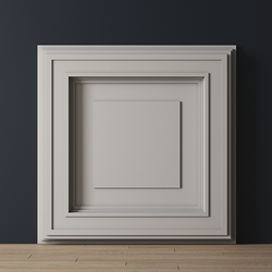 Декоративная панель пенополиуретан, 500x500 мм