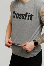 Безрукавка CROSSFIT серая