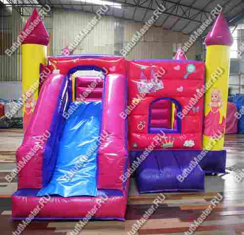 Детский надувной батут "Чудесный замок" 6*4*3 м