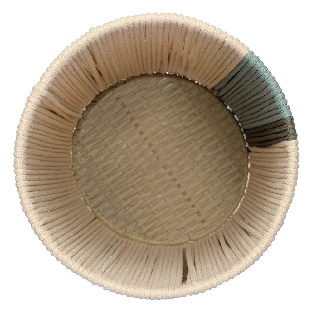 Корзина плетеная conga green из коллекции ethnic, размер m