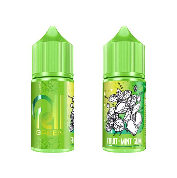 Купить Жидкость Rell Green Salt - Fruit Mint Gum 30 мл