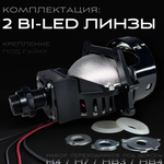 Светодиодные Bi Led модули Statlight Newborn 3.0 дюйма 2 чипа