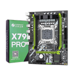 Материнская плата с процессором и памятью HUANANZHI X79M PRO, Socket2011, Xeon E5-2650v2, 64Гб (4х16Гб), mATX, Retail, 4xDDR3, PCIe3.0, 1xM.2, GLAN, 2xPS/2, 6xUSB2, 4xUSB3 (HNZ-X79-PRO-2650V2-64G)