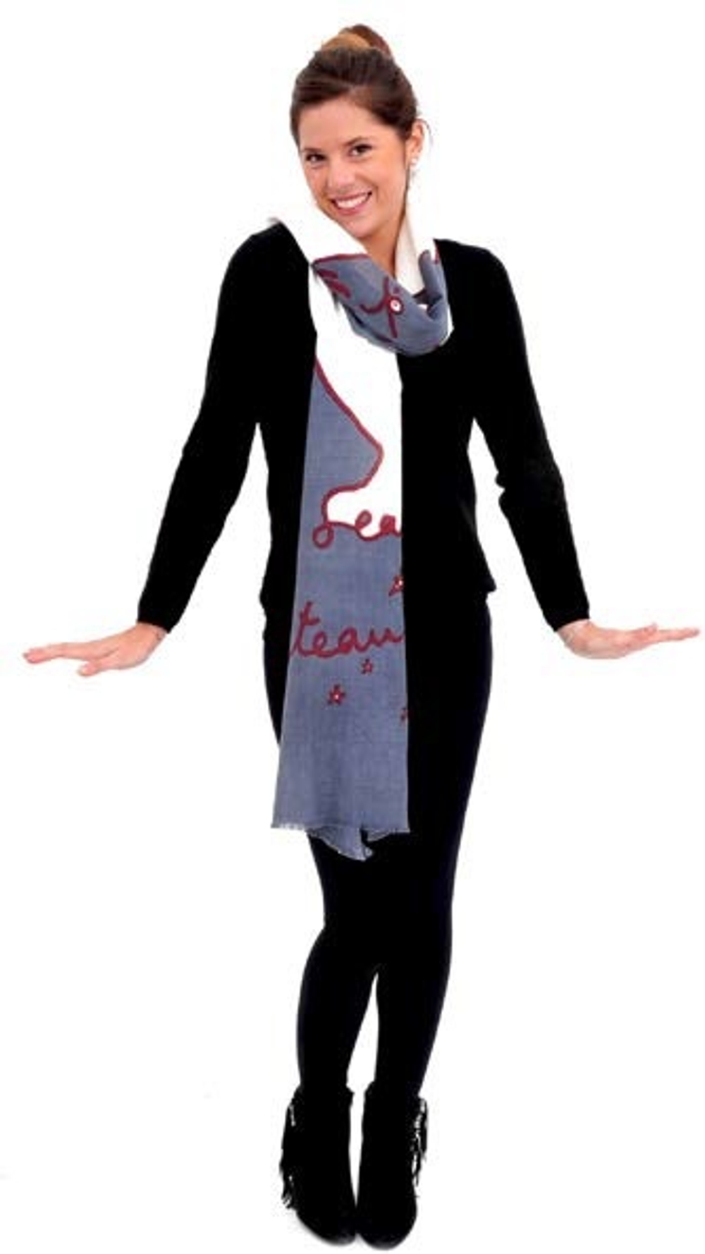 Шаль 50x180 Petrusse Cocteau COCTEAU