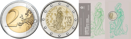 Сан-Марино 2 евро, 2025 Юбилейный год